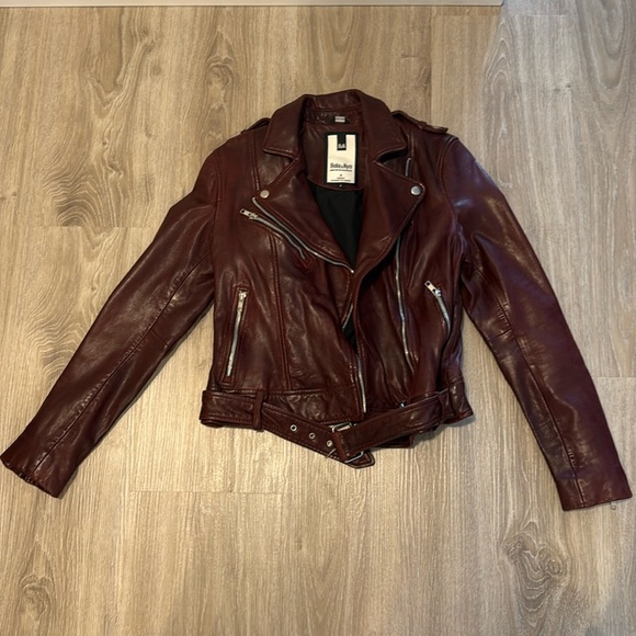 SOIA AND KYO LEATHER JACKET - Picture 1 of 4
